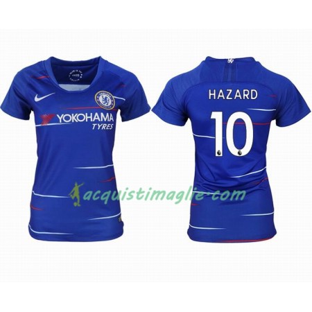 Divisa di Calcio Chelsea HAZARD 10 Donna Prima 2018/2019